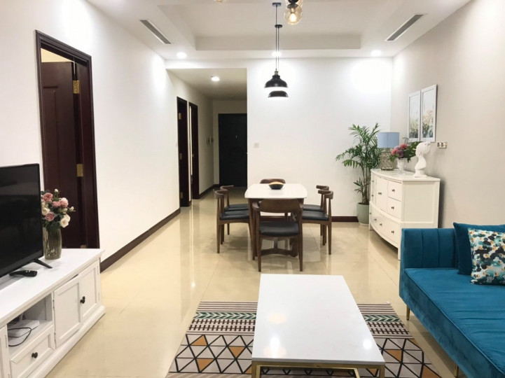 Cho thuê căn 2PN full nội thất chung cư Central Field giá 13.5 triệu/tháng