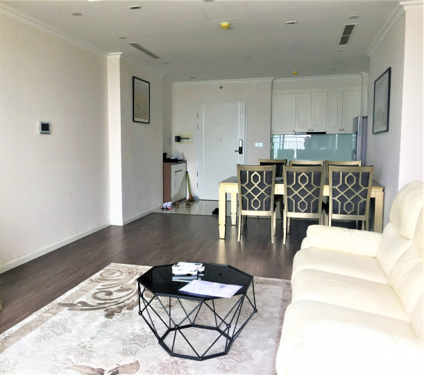 Cho thuê gấp căn hộ Sunshine Riverside Tây Hồ, căn 2PN - 3PN full đồ view cầu Nhật Tân