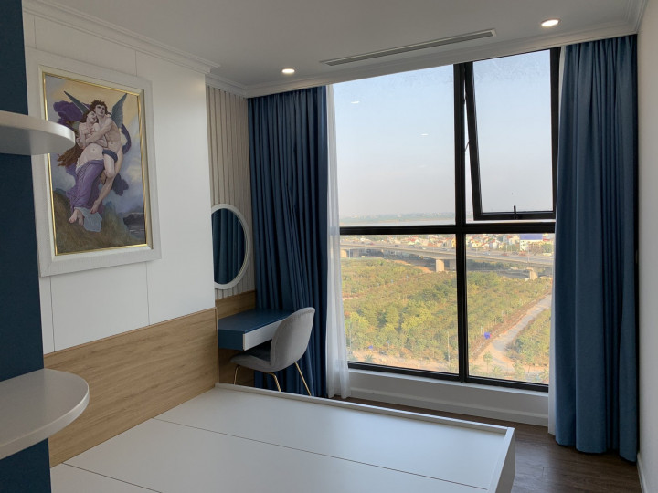 Cho thuê Chung Cư Sunshine Riverside Phú Thượng Tây Hồ căn 3PN full nội thất giá 13tr