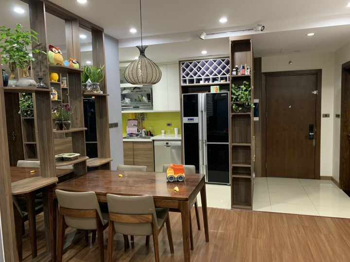 GIA ĐÌNH CHO THUÊ CHUNG CƯ GOLDMARK CITY 136 HỒ TÙNG MẬU 3PN 2WC 105m2 FULL NỘI THẤT 18TR/THÁNG