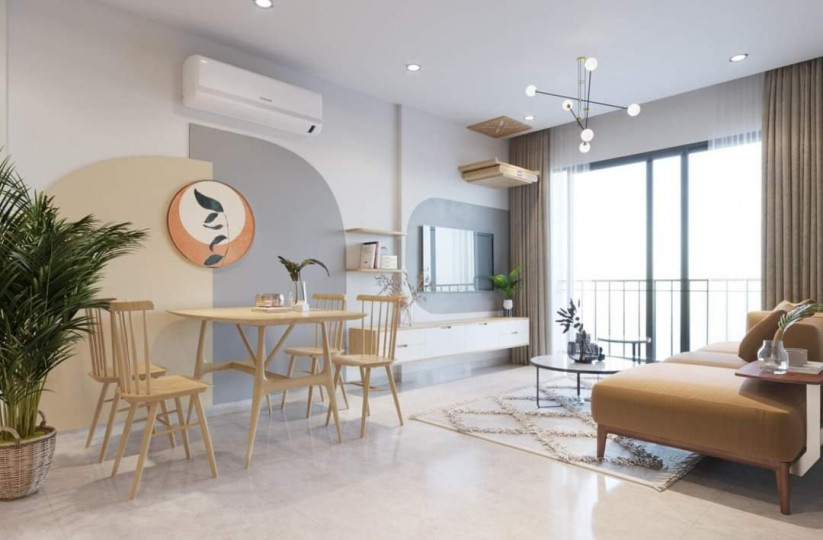 Tôi cho thuê căn 2PN full đồ chung cư C7 Vinhomes D'Capitale giá 18 triệu