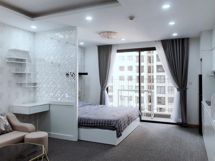 Chính chủ cho thuê căn studio đủ đồ chung cư C2 Vinhomes D'Capitale giá 12.5 triệu/tháng