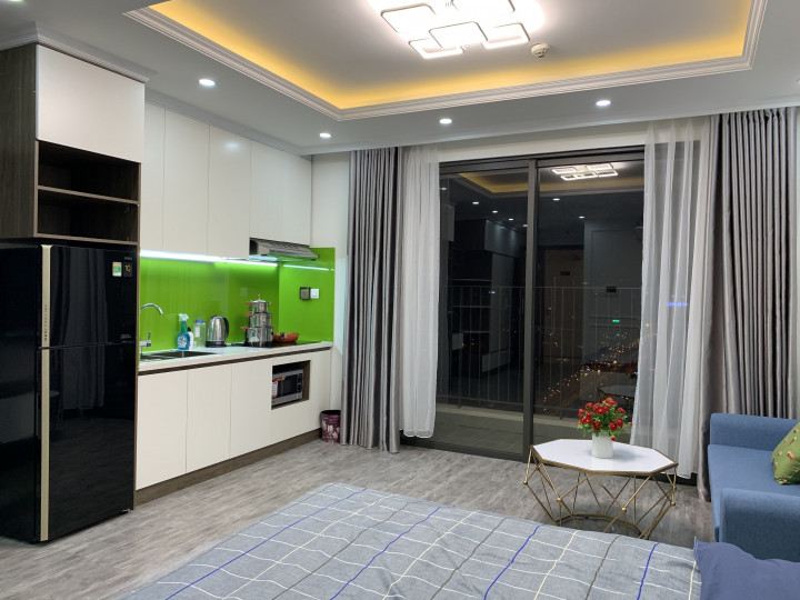 Cho thuê CC Vinhome Green Bay - Mễ Trì căn 1PN studio giá 9tr