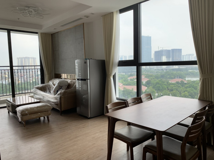 Cho thuê CC Vinhome Green Bay - Mễ Trì căn 3PN full nội thất giá 16tr. Lh:  0523559679