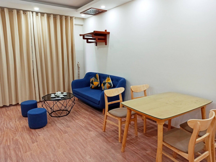 Cho thuê Chung cư Thái Hà 43 Phạm Văn Đồng căn 2PN full nội thất giá 10.5tr