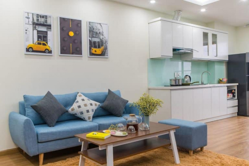 Bán căn góc 70m2 - 2 phòng ngủ, chung cư 219 Trung Kính, Full đồ. LH ngay: 0852111838
