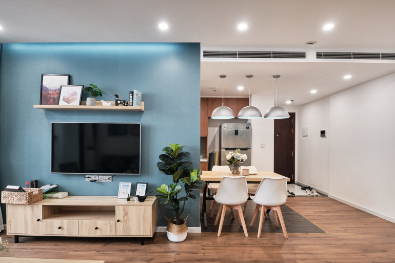 Cho thuê chung cư 6TH Element 2PN đủ đồ giá 15 triệu/tháng