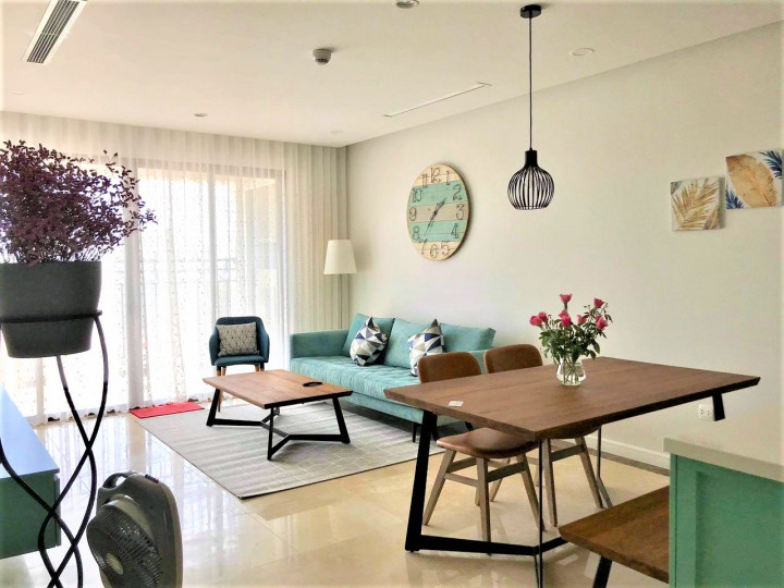 Cần cho thuê gấp căn hộ chung cư D'. Le Roi Soleil - 59 Xuân Diệu, 120m2 - 3PN full nội thất chỉ 25tr