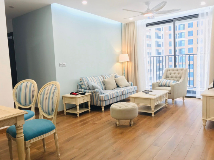 Cho thuê căn 2PN full nội thất giá 13tr tại Chung cư 6th Element Tây Hồ