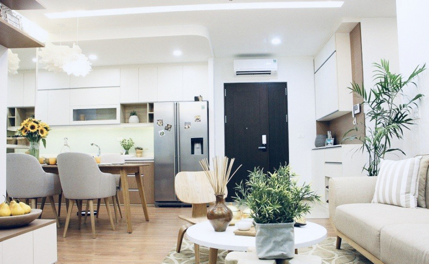 CHO THUÊ CĂN HỘ 108m PANAGON CẦU GIẤY, FULL ĐỒ, 15 Triệu