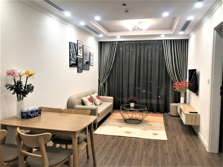 Cho thuê Chung Cư Sunshine Riverside Phú Thượng Tây Hồ căn 2PN full nội thất giá 10.5tr
