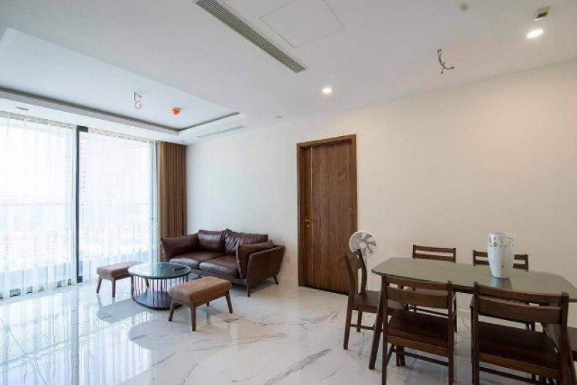 Cho thuê căn hộ 3PN đã setup full nội thất cao cấp tại chung cư Sunshine City
