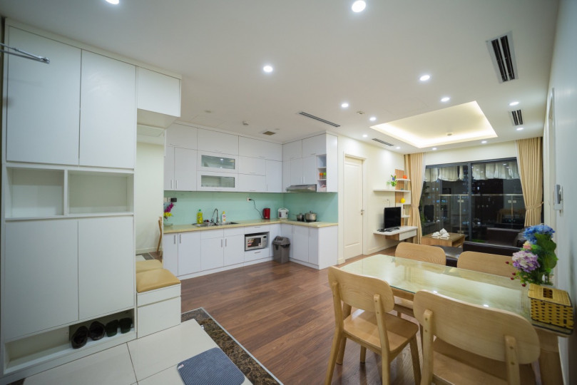 CHO THUÊ CHUNG CƯ 2PN IMPERIA GARDEN TÒA C 203 NGUYỄN HUY TƯỞNG 15TR FULL NỘI THẤT