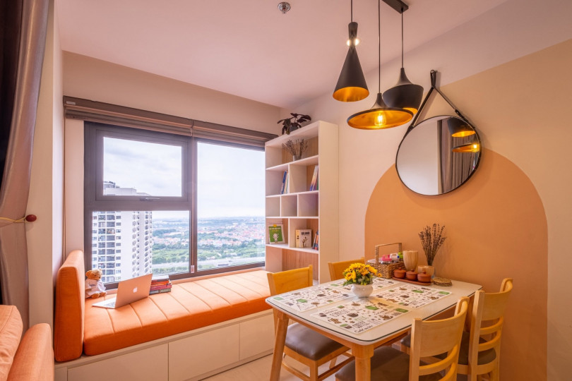 Cho thuê căn hộ 2PN full nội thất chung cư Gold Season giá 14,5 triệu/tháng