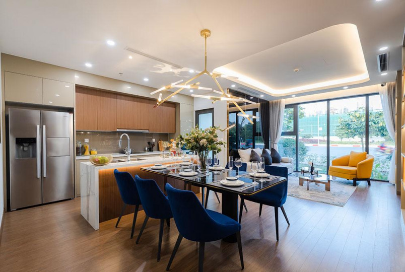 Bán căn hộ 3PN 2WC The Emerald, bc Đông Nam, thiết kế vuông vắn duy nhất, tầng trung, view đẹp như trời Âu