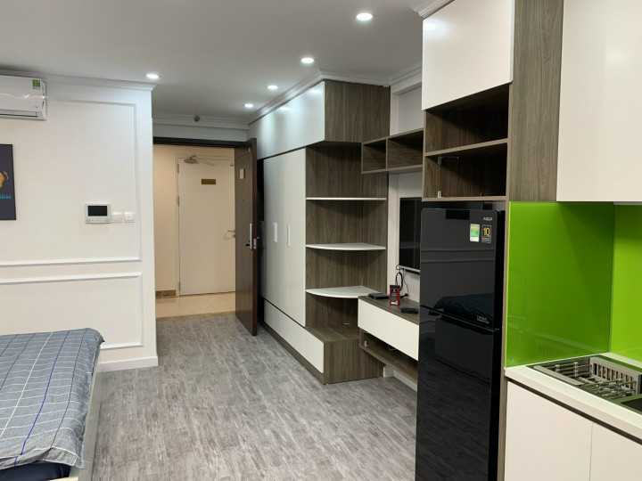 Chỉ với số tiền là 1.3 tỷ để sở hữu luôn căn hộ đẹp 25m2 full nội thất ở Vinhomes Green Bay. Liên hệ: 0852111838