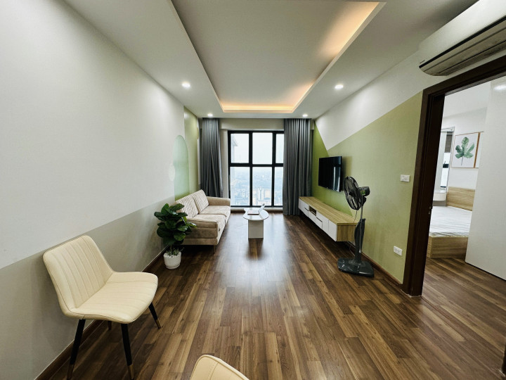 Chủ gửi bán căn chung cư Goldmark City 136 Hồ Tùng Mậu, 2 phòng ngủ, 2 vệ sinh, 78m2 Full nội thất, ban công ĐN giá 4,1 tỷ. Lh 0523535828