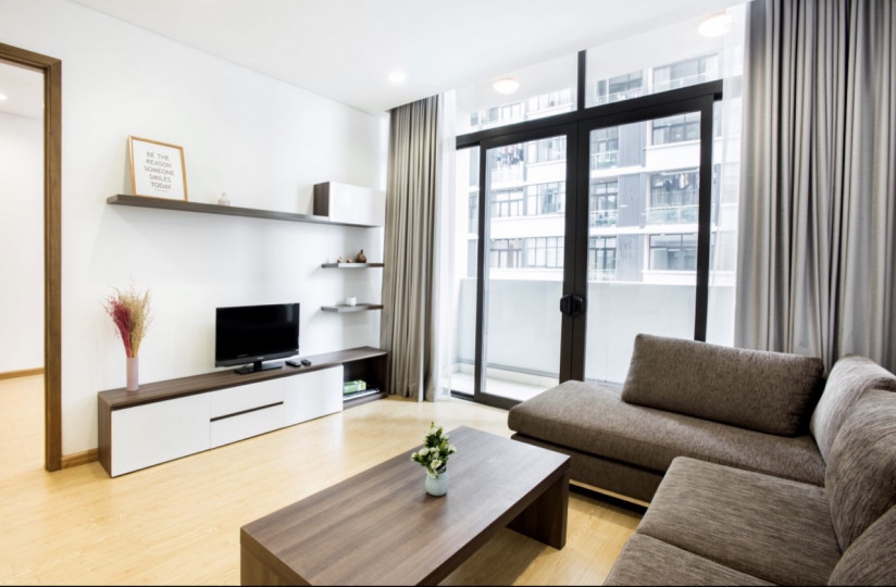 Cho thuê gấp căn hộ 2PN full nội thất chung cư Mỹ Đình Plaza 2 giá 13tr/tháng