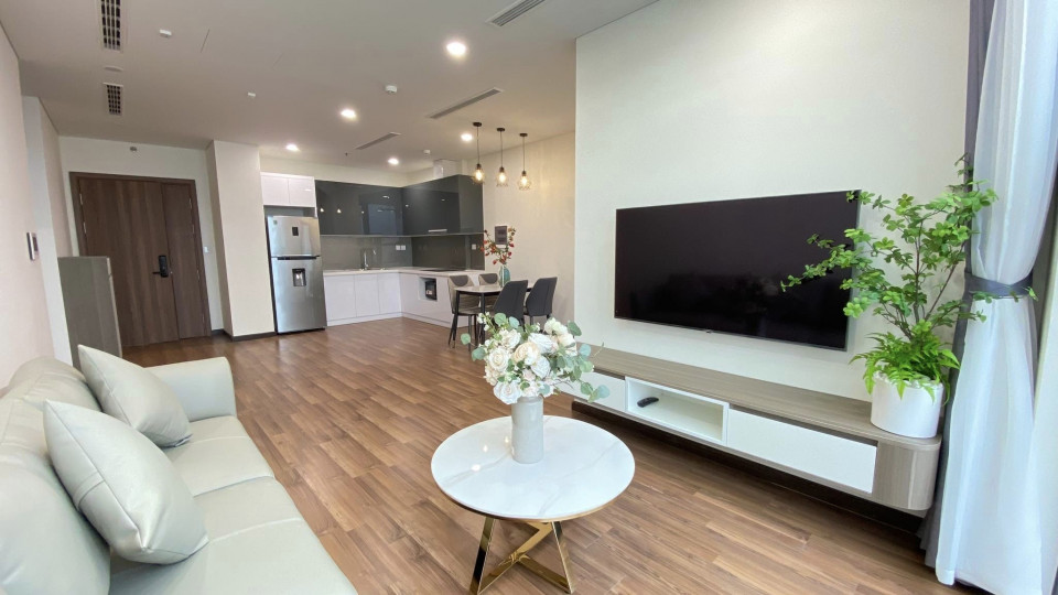 Cho thuê căn hộ chung cư An Bình Plaza 90m2. 3p Ngủ, 1P Khách, 2WC full nội thất. Giá: 15 tr/tháng