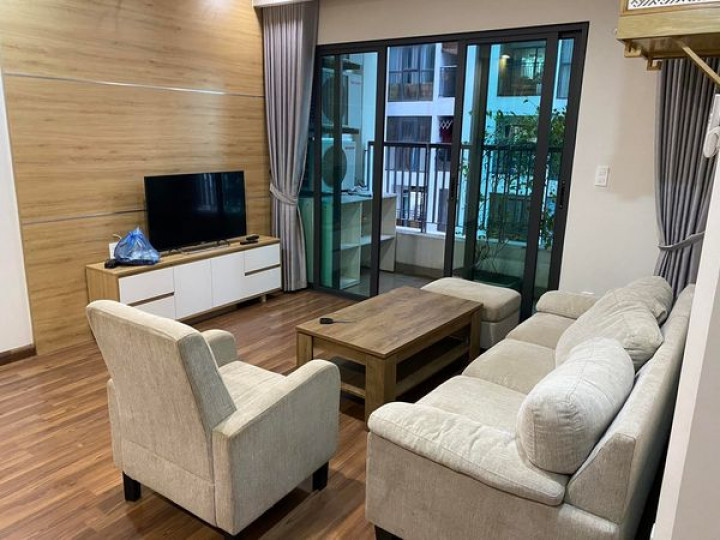 Cho thuê căn 2PN Đầy đủ nội thất tại An Bình Plaza Trần Bình. Giá 11tr5/tháng