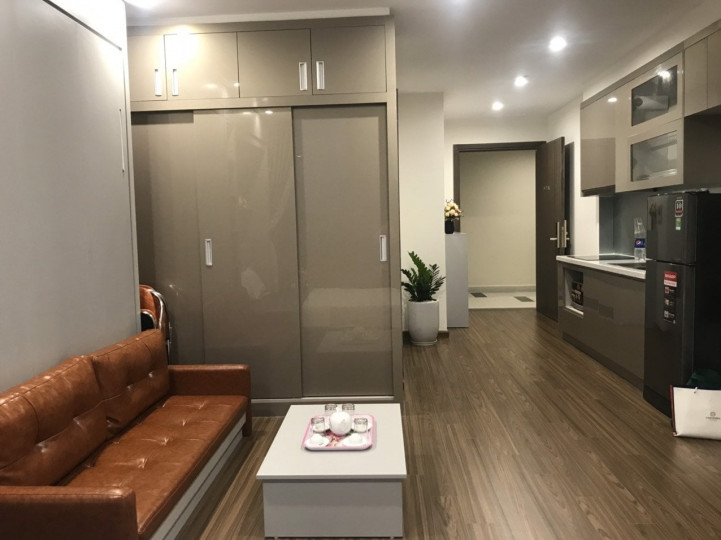 Cho thuê nhanh căn hộ Vinhomes West Point - Phạm Hùng, Tòa Tòa W3, 1 phòng ngủ, 1 vệ sinh, Full nội thất giá chỉ 13tr/th