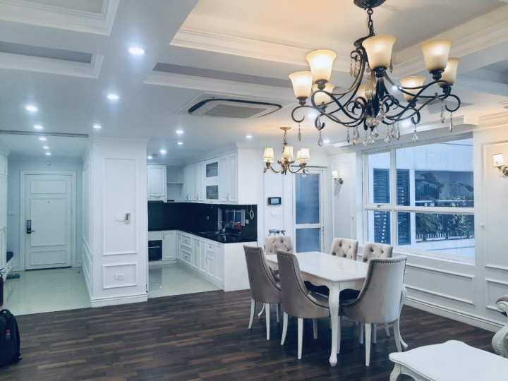 Cho thuê căn hộ chung cư 3n2vs, 115m Vinhome Gardenia Hàm Nghi, full, 19 triệu