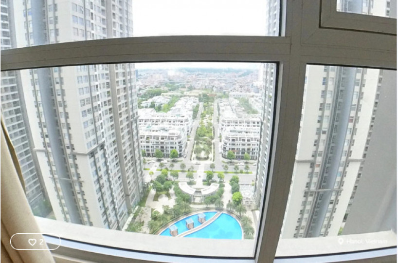 Bán Căn Hộ Chung Cư Vinhome Gardennia - Hàm Nghi . DT 78m2, 2N, 2VS. Giá Bán 40tr/m2
