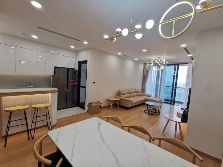 Cho thuê căn hộ 2 - 3PN The Zei, nội thất thiết kế đẹp của Xzone Design, cam kết giá tốt nhất