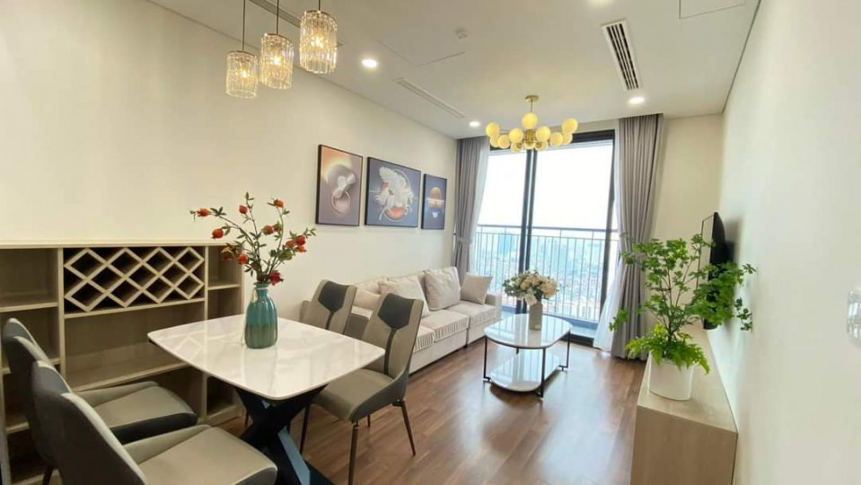 Cho thuê căn 2pn,2wc -74m2 full chung cư Central Feld 219 Trung Kính giá 14tr