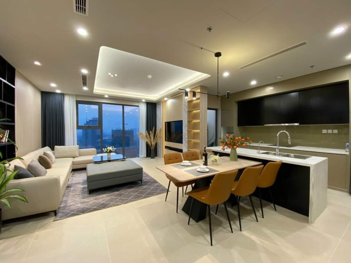 Cho thuê căn 3pn,2wc -181m2 full chung cư Dolphin Plaza - Nguyễn Hoàng giá 17tr