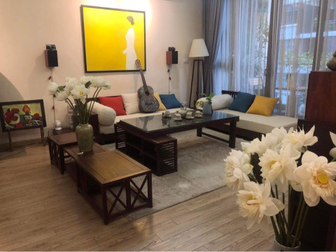 Cho Thuê Căn Hộ 3PN - DT 186m2 Chung Cư Dolphin Plaza - Trần Bình.  Full Nội Thất Giá 22 tr/1 Tháng