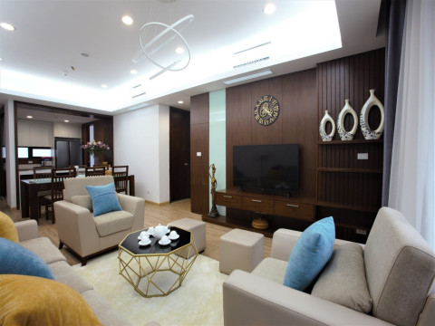 Chính chủ cần cho thuê căn hộ Dolphin Plaza 144m 2.5PN 2WC full nội thất giá 15tr/tháng