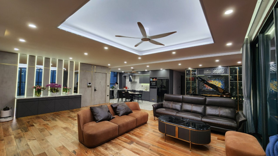 Cần bán căn Penthouse Mỹ Đình Pearl – Diện tích 278m² – 3PN + phòng làm việc – View công viên – Giá chỉ 50 tỷ