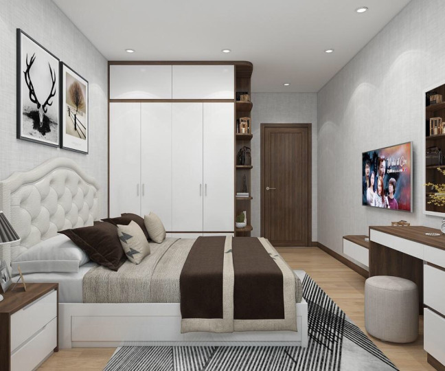 Bán căn hộ 2PN Mỹ Đình Pearl, view hồ, nội thất đẹp, nhận nhà ở ngay