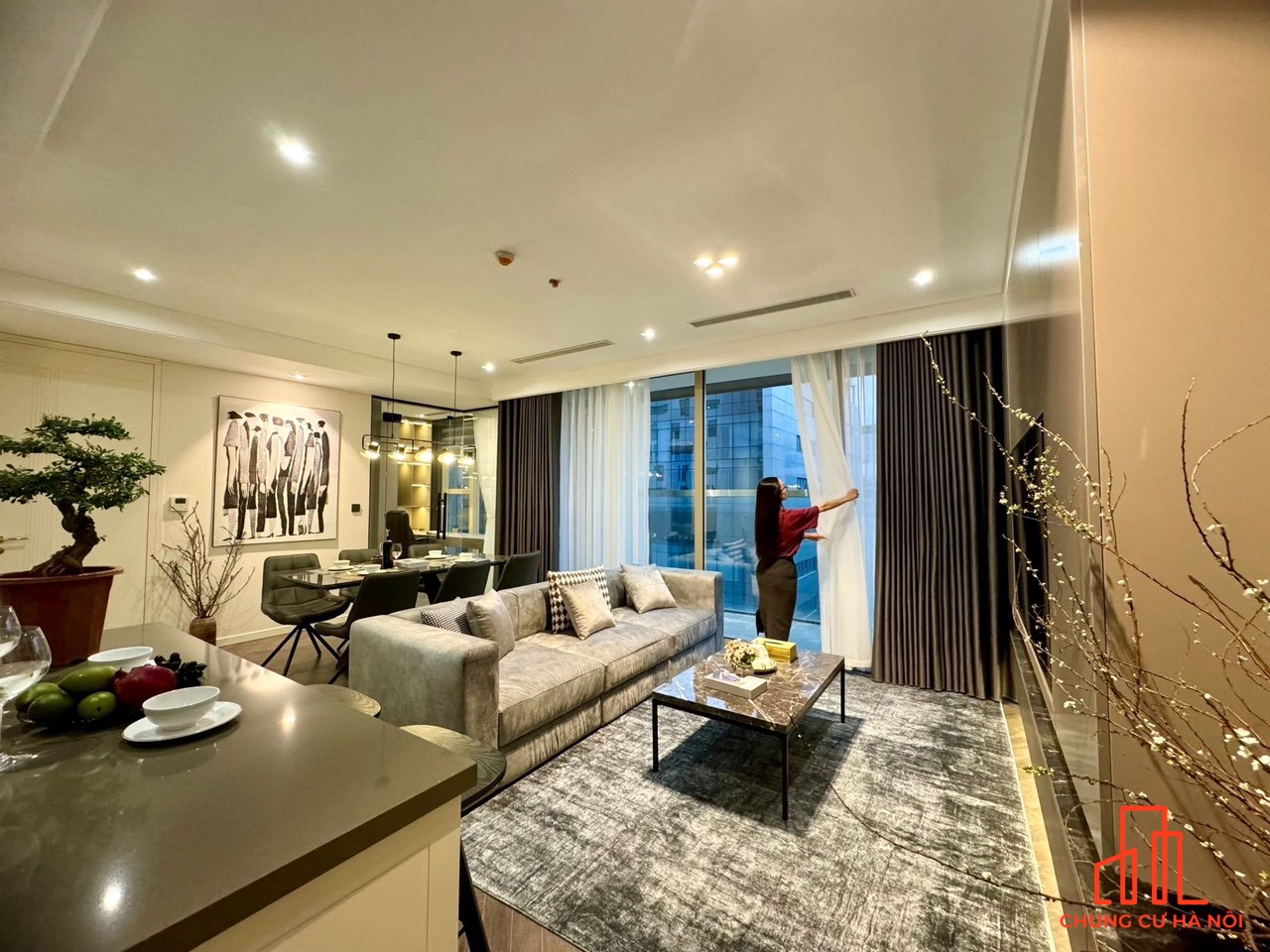 3PN – The Zei – Tầng cao – View Mỹ Đình siêu rộng