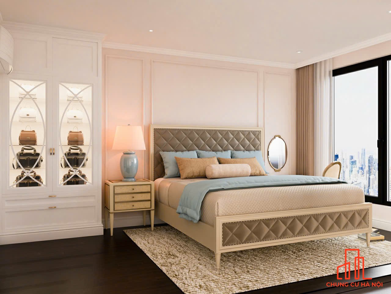 BÁN CĂN HỘ TẦNG 27 – VIEW HỒ ĐẸP – MỸ ĐÌNH PEARL – 2PN, 76M², FULL NỘI THẤT THIẾT KẾ – GIÁ 6,6 TỶ