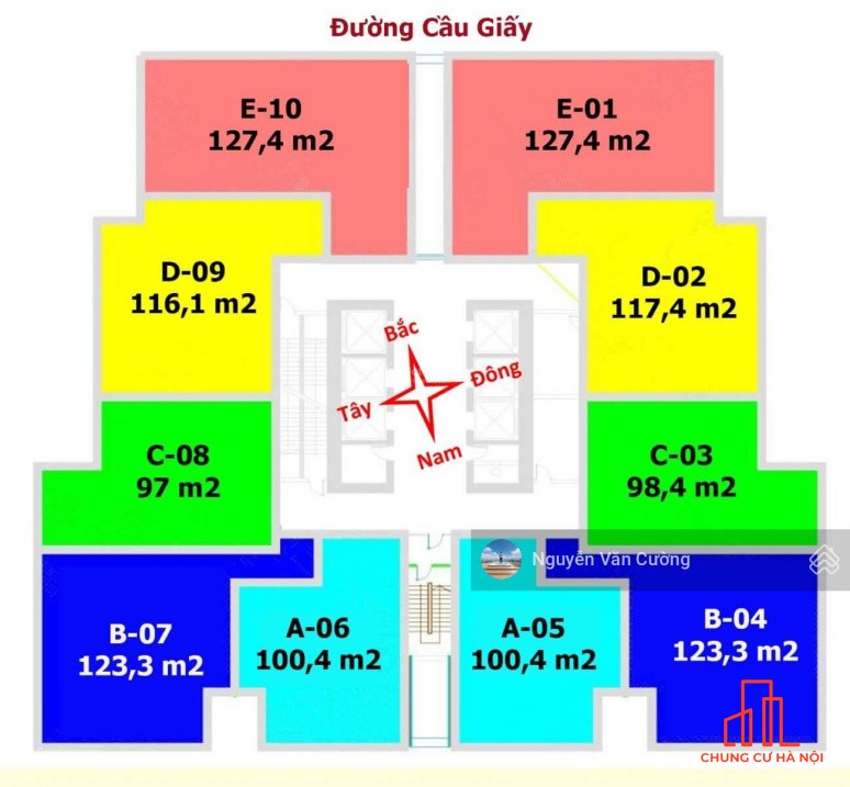 Chính chủ gửi bán căn chung cư FLC 265 Cầu Giấy 3PN 2WC, sẵn sổ, full nội thất.