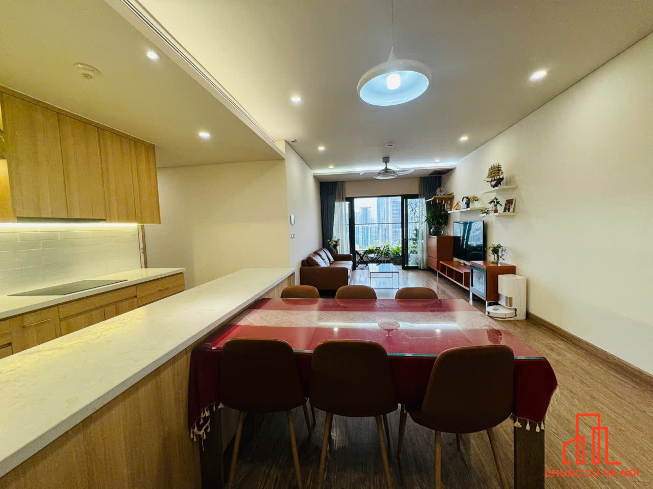 Cuộc sống tiện nghi với căn 63m² full nội thất tại Sky Park Residence