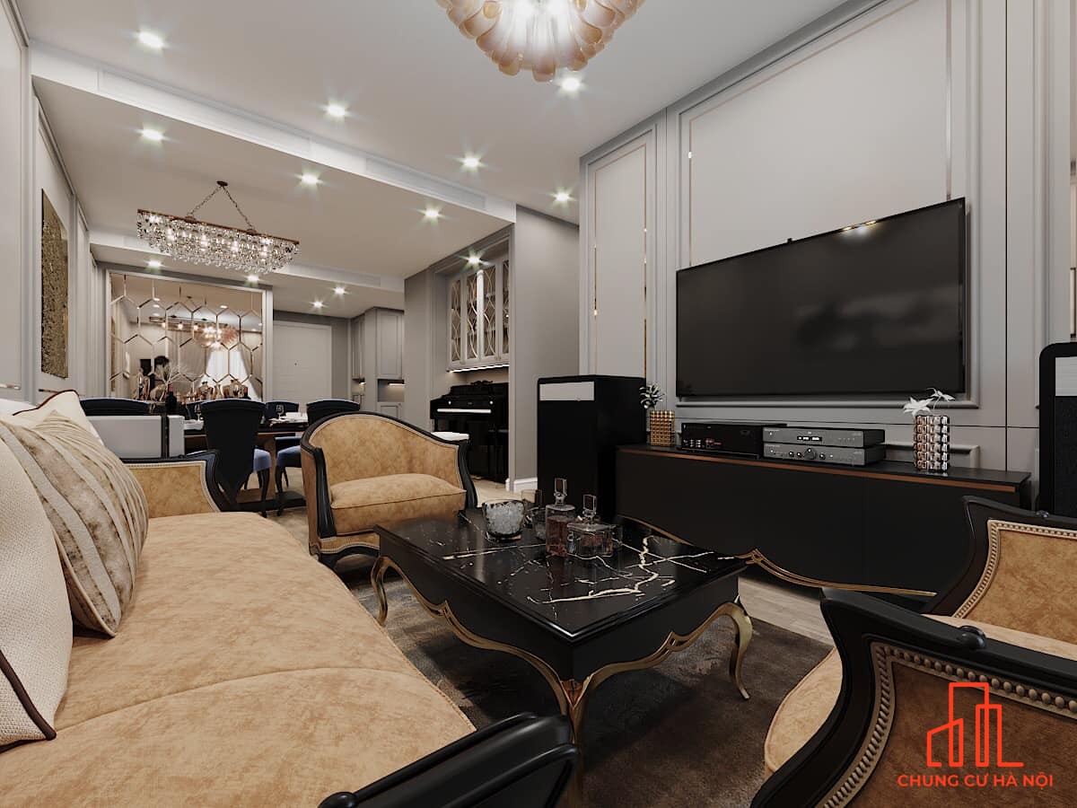 Căn góc 3PN – View đại lộ Lê Đức Thọ – Full nội thất cao cấp
