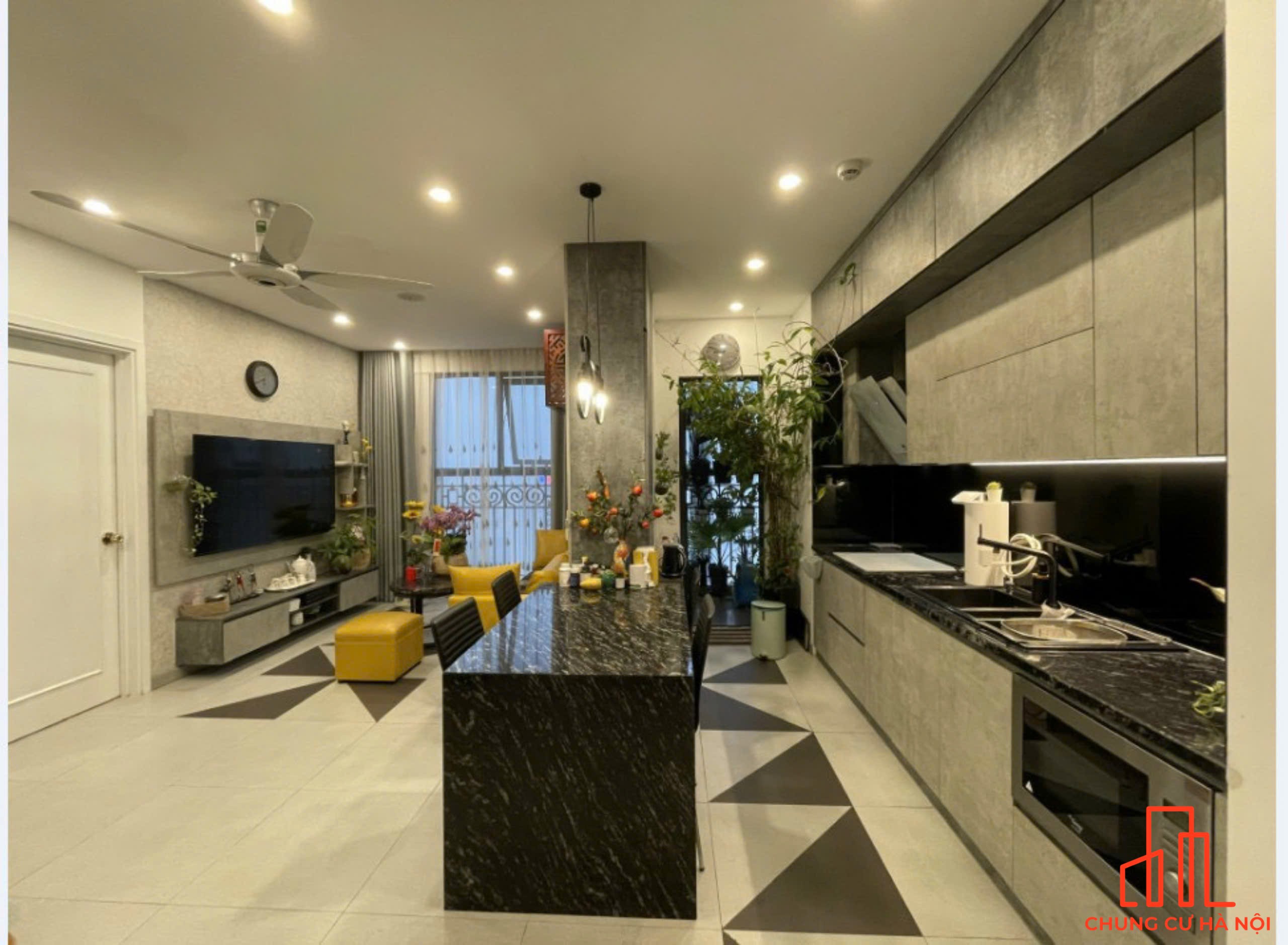 Chính chủ cho thuê CH The Emerald - CT8 Đình Thôn 86m2 2PN full nội thất giá 18tr/th 0852.111.838