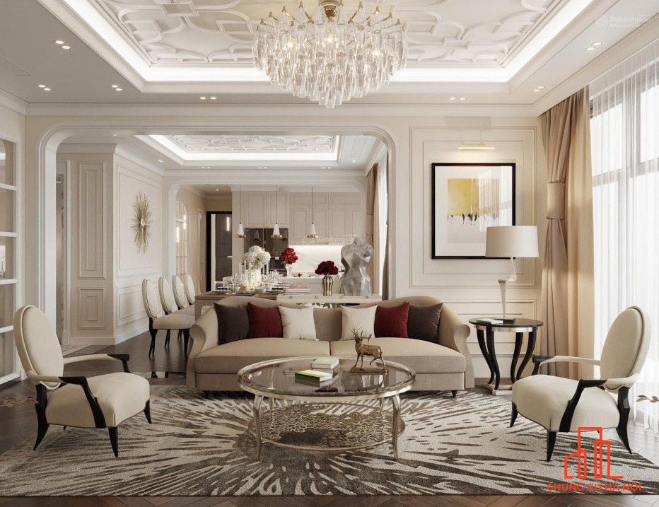 Bán gấp căn 4PN - 101m2 chung cư Florence Mỹ Đình. sẵn sổ, nội thất cao cấp mới