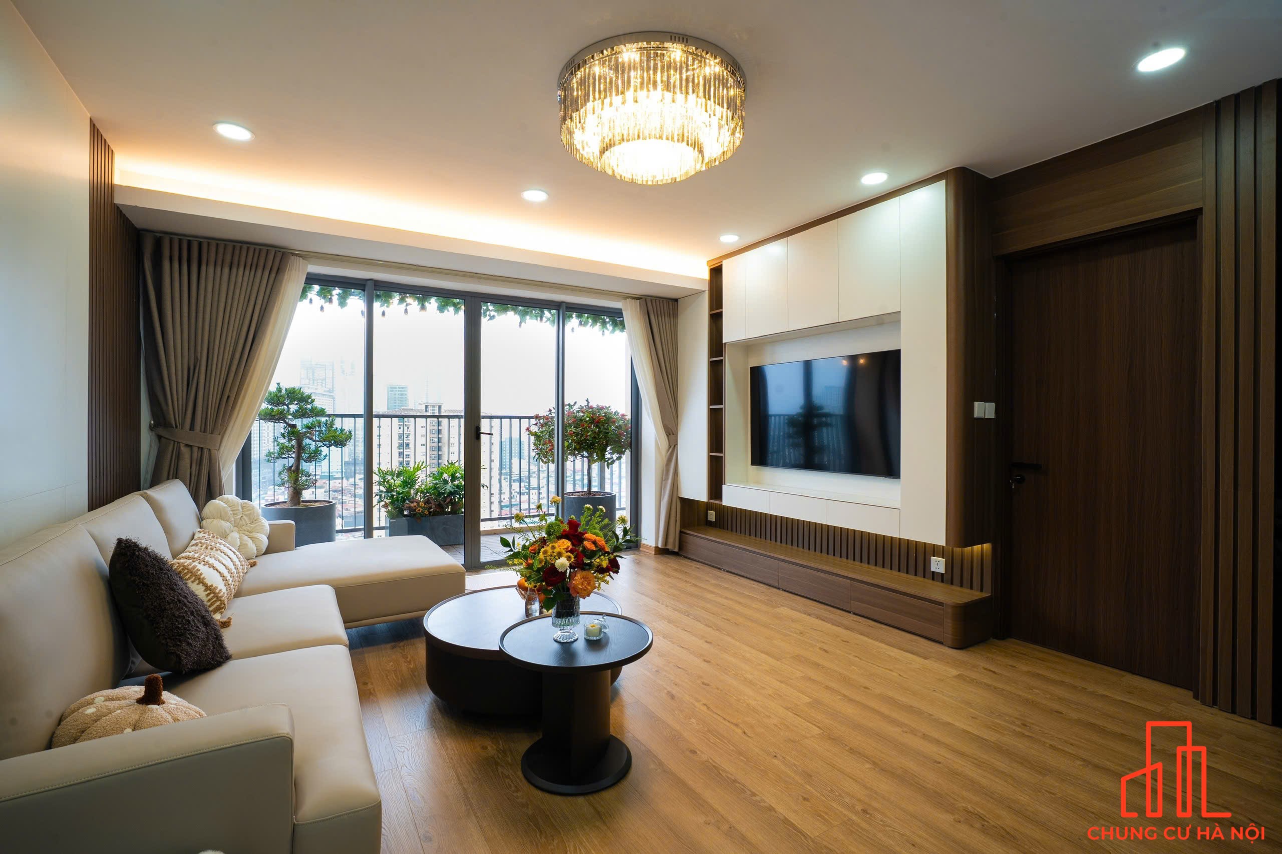 Hot: Chính chủ cho thuê căn góc Sky Park - 128m2, 3PN + 1 kho, full - 28tr.